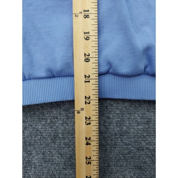 Nike Sportswear Club Hoodie Youth Large Blue Fleece Pullover Warm Swoosh - Picture 7 of 10